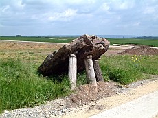 Benzingerode - Erster Menhir - Premier menhir