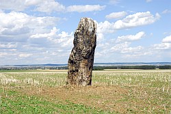 Benzingerode - Zweiter Menhir - Deuxime menhir