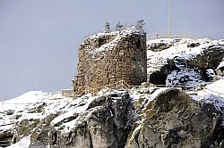 Die Burg im Winter (1)
