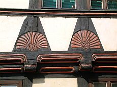 1560 - Palmette und Rosette - Schiffskehlen