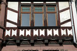 Quedlinburg - 1902 - Jugendstil-Fachwerk - Colombage art nouveau